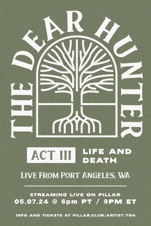 Постер: The Dear Hunter: Act III: Life and Death - Live from Port Angeles, WA