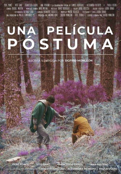 Постер: Una película póstuma
