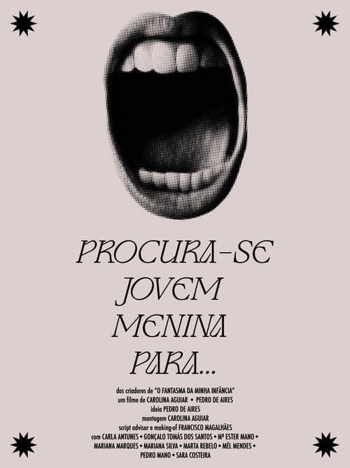 Постер: Procura-se jovem menina para...