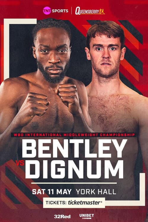 Постер: Denzel Bentley vs. Danny Dignum