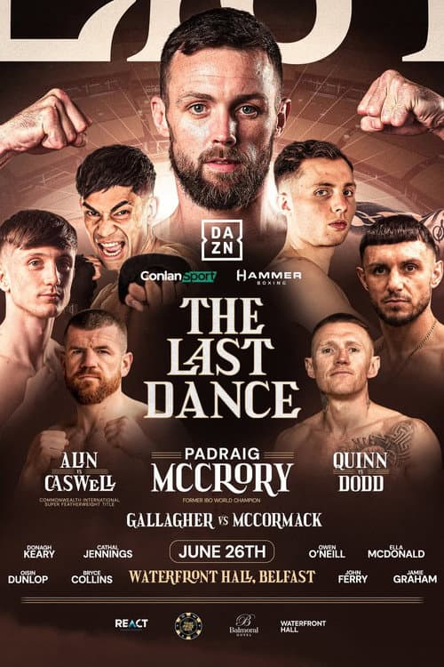 Постер: Padraig McCrory vs. Ondrej Budera