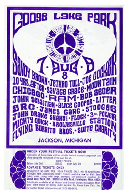 Постер: Goose Lake International Music Festival