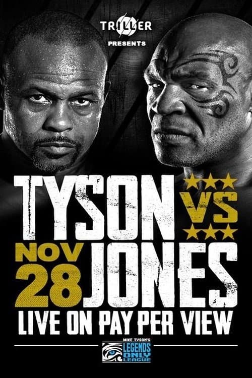 Постер: Mike Tyson vs. Roy Jones Jr.