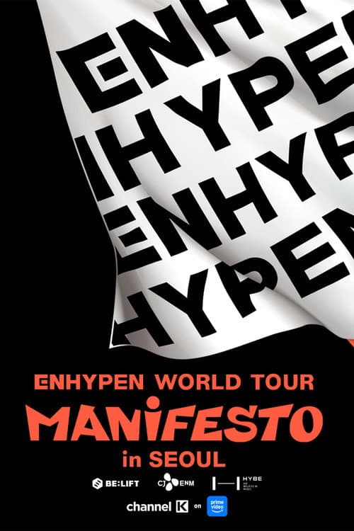 Постер: ENHYPEN MANIFESTO in SEOUL