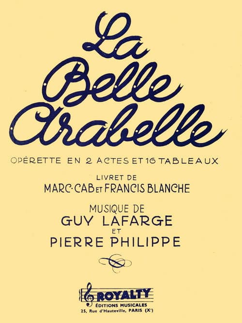 Постер: La Belle Arabelle