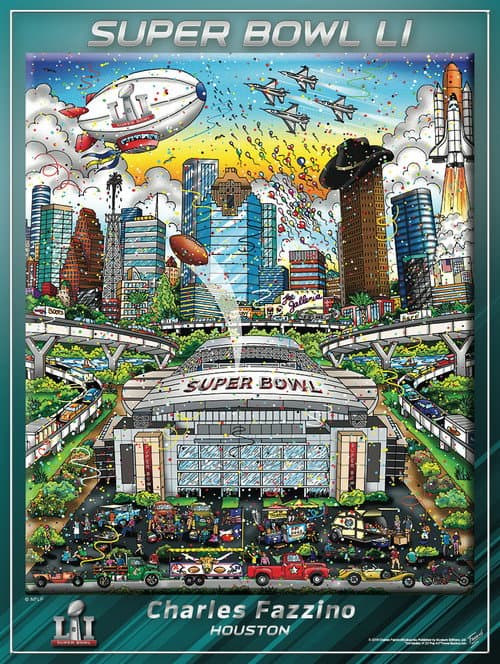Постер: Super Bowl LI Champions: New England Patriots