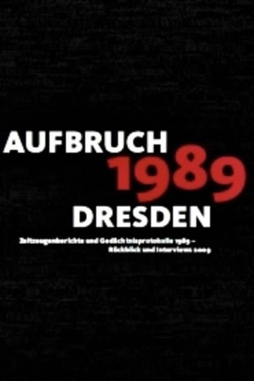 Постер: Aufbruch '89 - Dresden