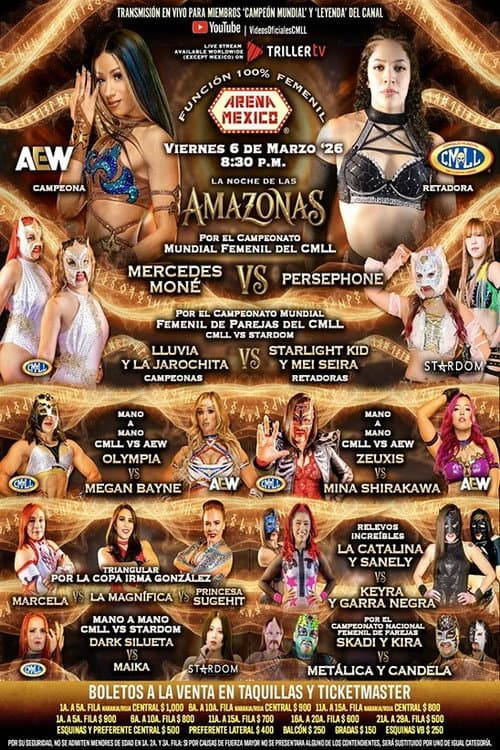 Постер: CMLL: The Night of The Amazonas 2026