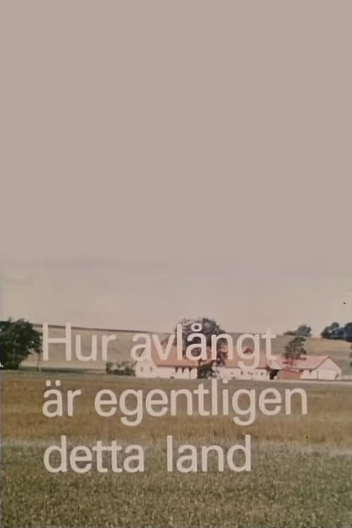 Постер: Hur avlångt är egentligen detta land?