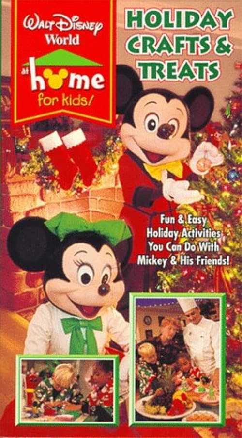Постер: Walt Disney World at Home for Kids: Holiday Crafts and Treats