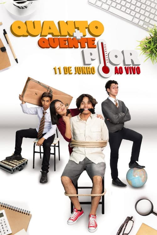 Постер: Quanto mais quente, pior!