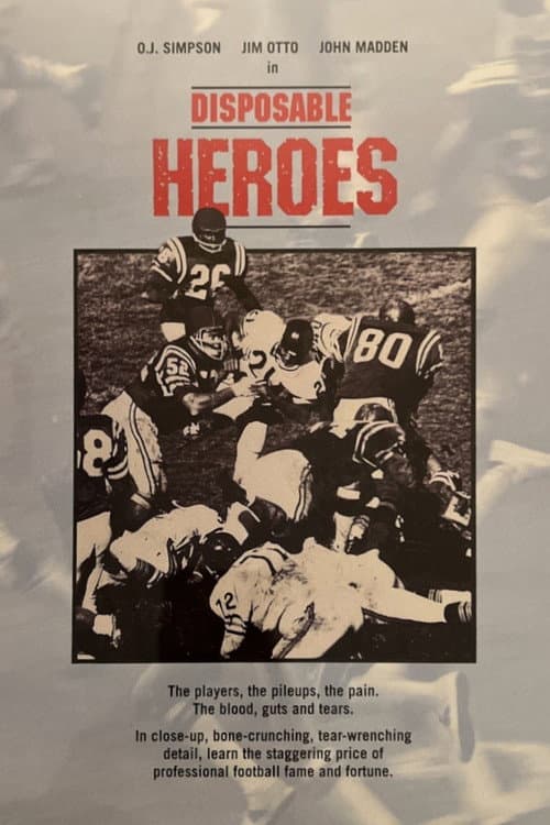 Постер: Disposable Heroes: The Other Side of Football