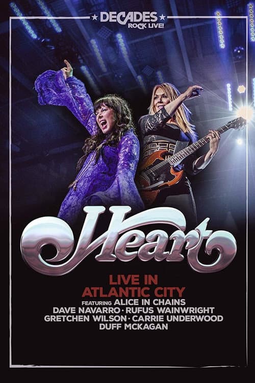 Постер: Heart: Live in Atlantic City