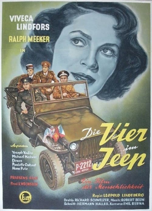 Постер: Die Vier im Jeep