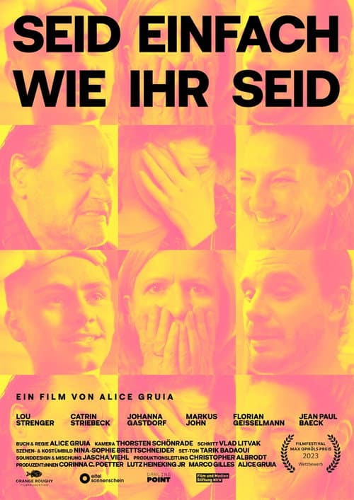 Постер: Seid einfach wie ihr seid