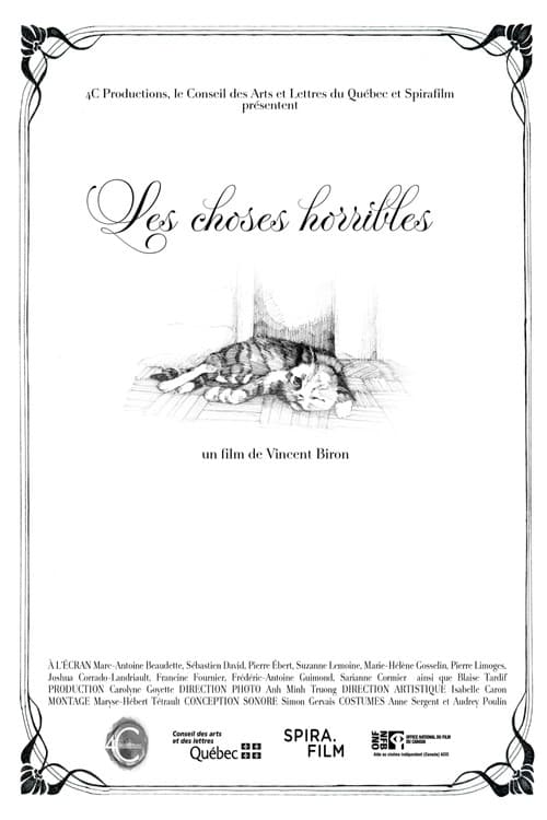 Постер: Les choses horribles