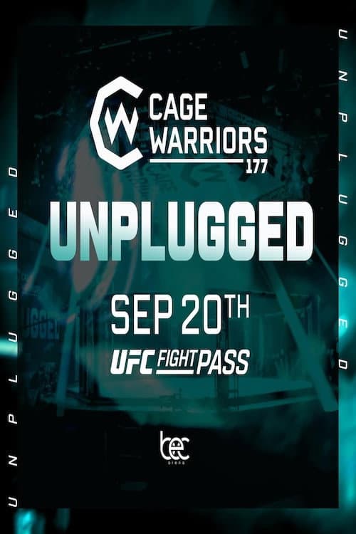 Постер: Cage Warriors 177: Unplugged