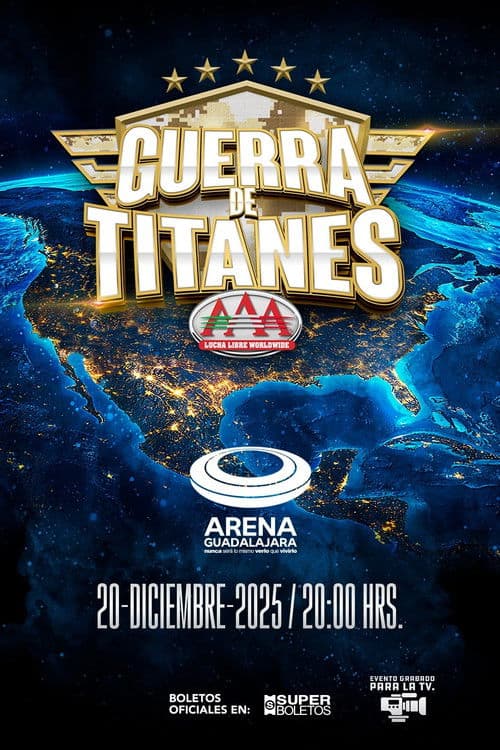 Постер: AAA Guerra de Titanes 2025