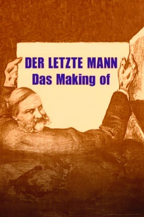 Постер: Der letzte Mann - Das Making of