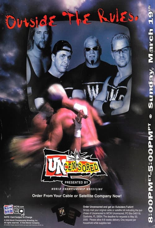 Постер: WCW Uncensored 2000