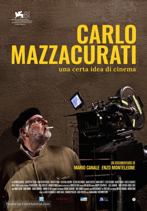 Постер: Carlo Mazzacurati - Una certa idea di cinema