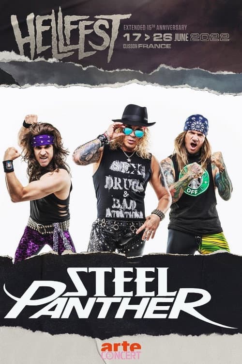 Постер: Steel Panther - Hellfest 2022