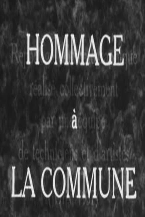 Постер: Hommage à la Commune