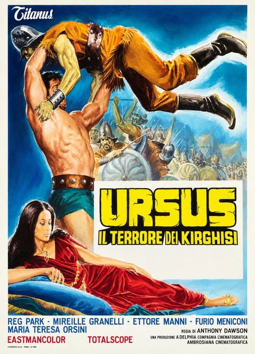 Постер: Ursus, il terrore dei kirghisi