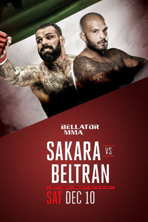 Постер: Bellator 168: Sakara vs Beltran