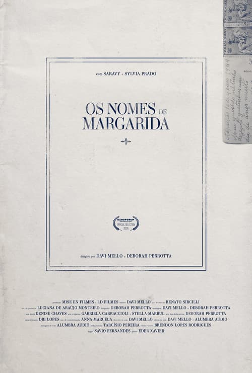 Постер: Os Nomes de Margarida
