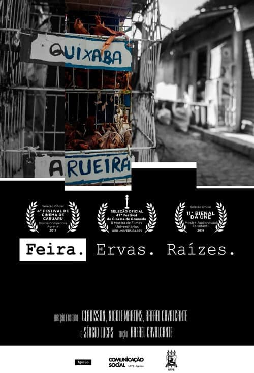 Постер: Feira. Ervas. Raízes.