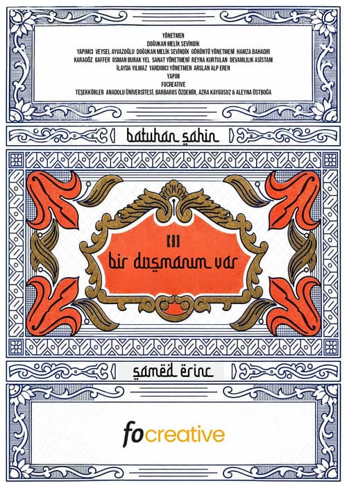 Постер: Bir Düşmanım Var