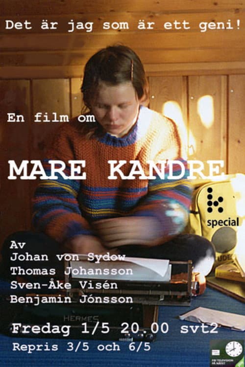 Постер: Mare Kandre - Det är jag som är ett geni!