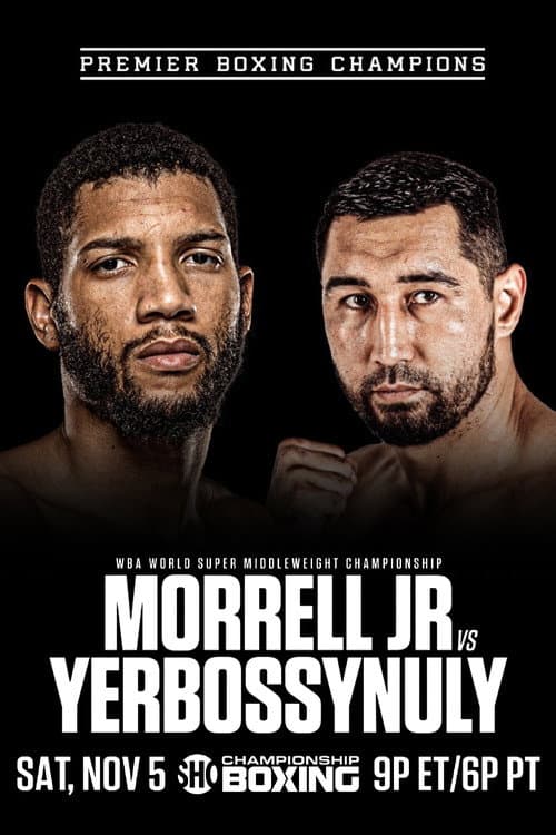 Постер: David Morrell Jr. vs. Aidos Yerbossynuly