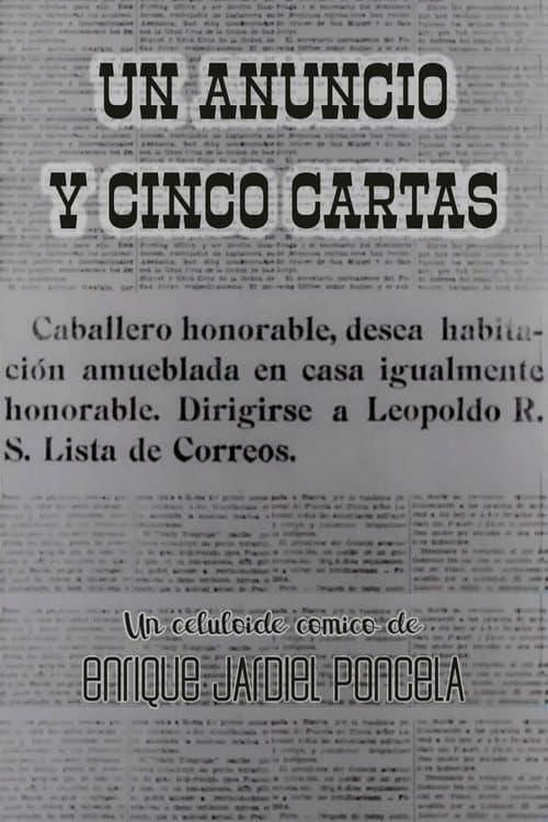 Постер: Un anuncio y cinco cartas