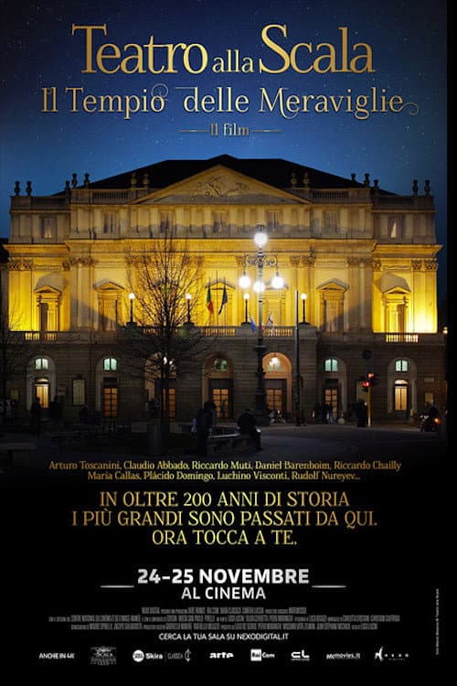 Постер: Teatro alla Scala: il tempio delle meraviglie