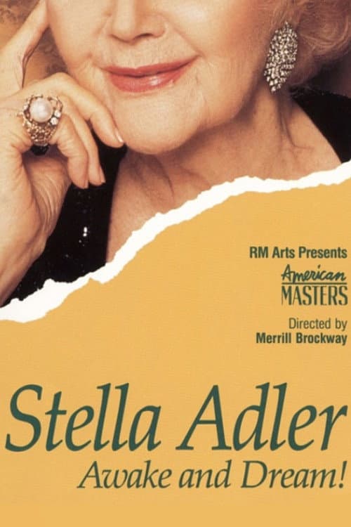 Постер: Stella Adler: Awake and Dream!