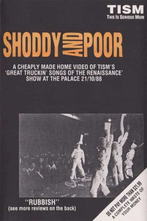 Постер: TISM: Shoddy and Poor