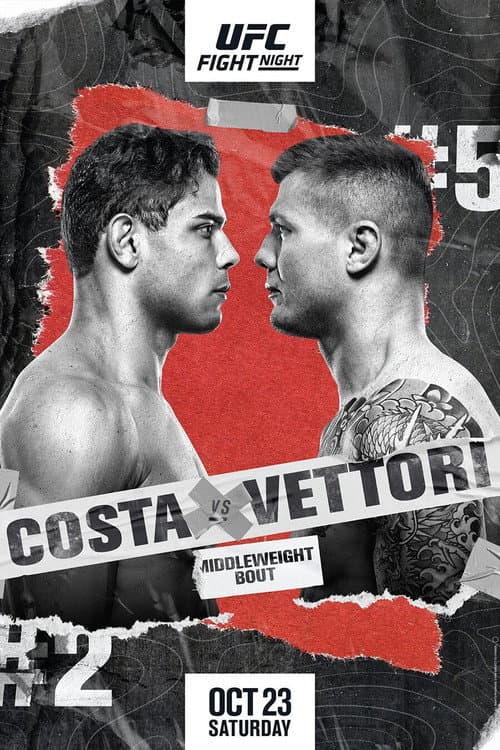 Постер: UFC Fight Night 196: Costa vs. Vettori