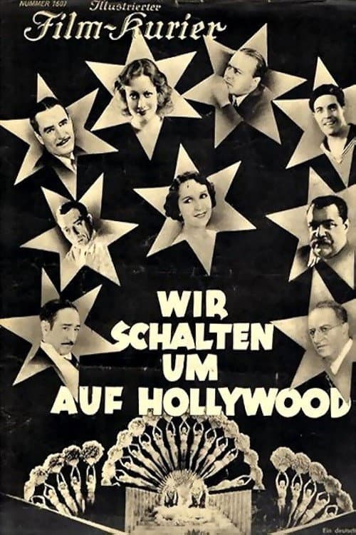 Постер: Wir schalten um auf Hollywood