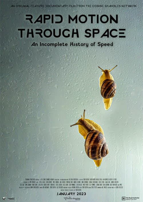 Постер: Rapid Motion Through Space: An Incomplete History of Speed