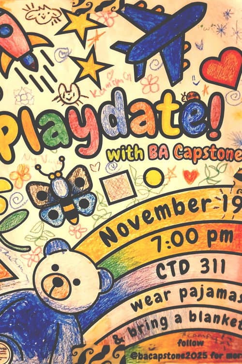 Постер: Playdate: An Evening With BA Capstone