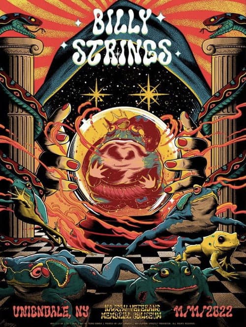 Постер: Billy Strings | 2022.11.11 — Nassau Veterans Memorial Coliseum - Uniondale, NY