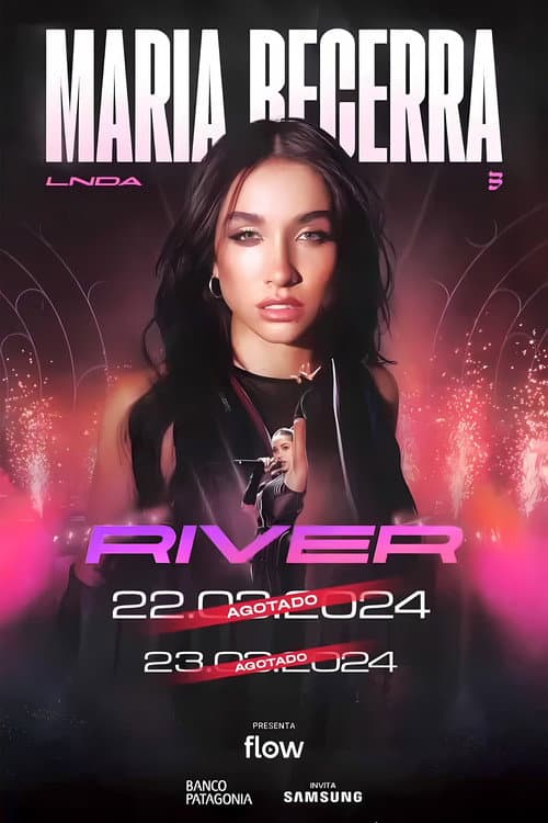 Постер: Maria Becerra en vivo: River