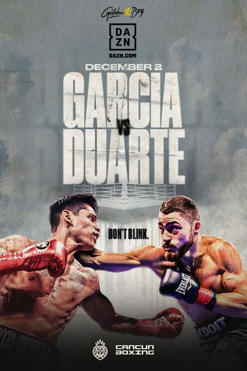 Постер: Ryan Garcia vs. Oscar Duarte