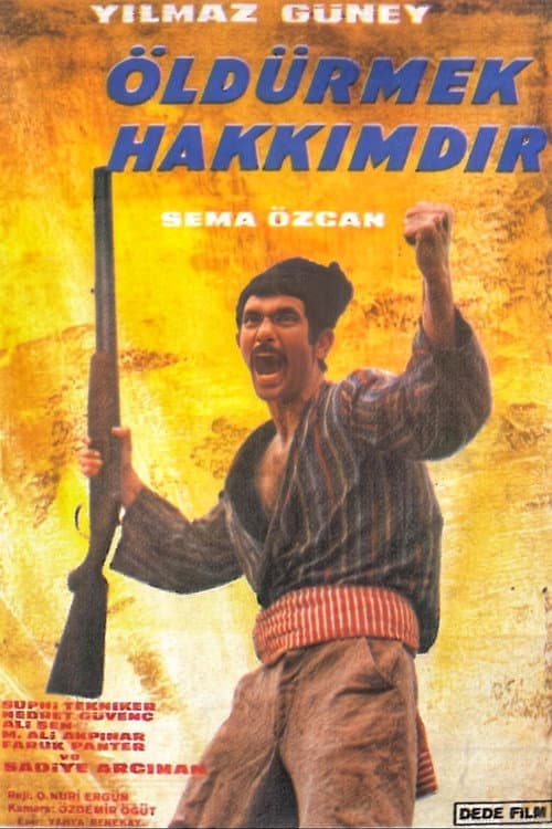 Постер: Öldürmek Hakkımdır