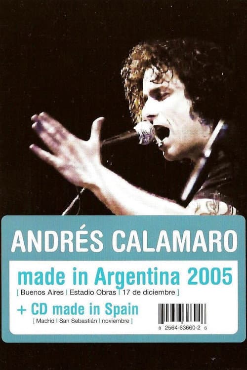 Постер: Andrés Calamaro - Made In Argentina