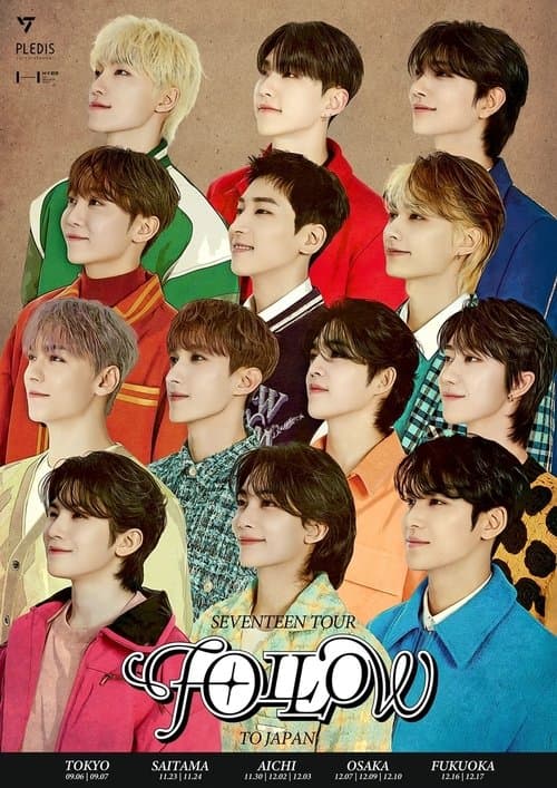 Постер: SEVENTEEN Tour - FOLLOW