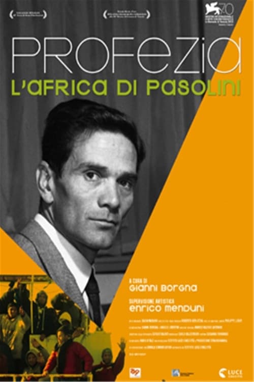 Постер: Profezia - L'Africa di Pasolini
