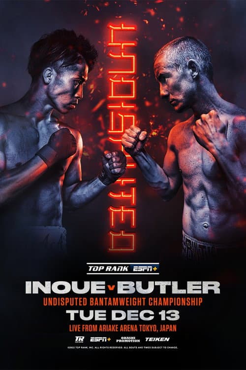 Постер: Naoya Inoue vs. Paul Butler